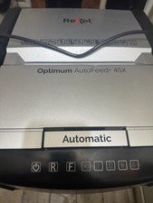 Rexel Optimum AutoFeed 45X Automatic Cross Cut Paper Shredder