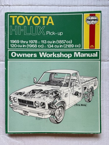 Haynes toyota lux - haynes, hi-lux