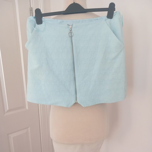 Mini skirt size blue top - mini, 16/