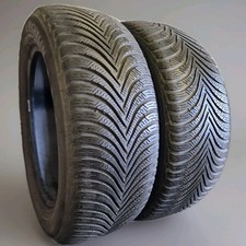 2 X MICHELIN 205 55 16 (91H) TYRE ALPIN5  MATCHING PAIR  2055516 