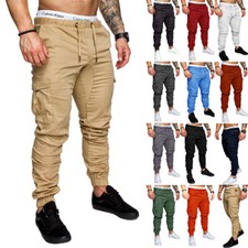 Men's Elasticated Waist Cargo