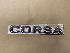 New Old Stock Vauxhall Corsa C Side Or Rear Badge Single Genuine Corsa Combo