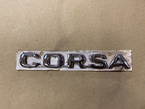 New old stock vauxhall - old, corsa