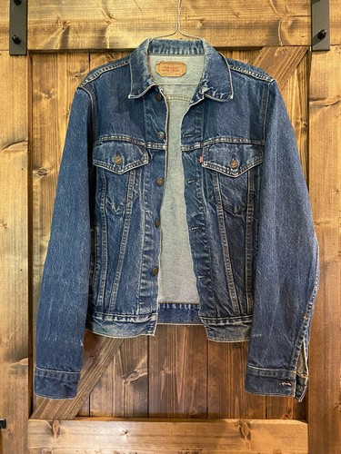 Vintage 80s levis trucker - trucker, mens