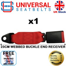 1x Universal Red 23cm Webbed