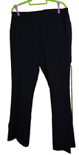 Matalan Papaya black straight leg ladies trousers size 16 L31 BNNT