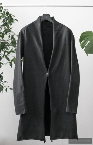 Lien one button - cotton, coat