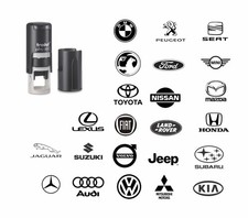 CAR LOGO BADGE RUBBER STAMP