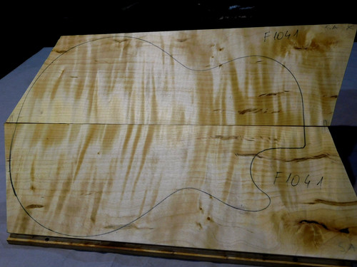 Flame maple carved - flame,