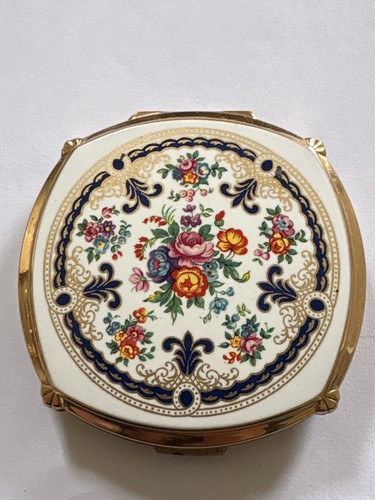 Stratton floral compact mirror - stratton,