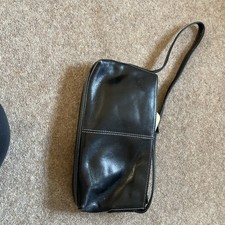 Made For John Lewis Partnership Black Leather Bag Classic vintage 