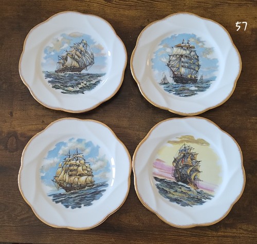 Salisbury bone china ship - bone,