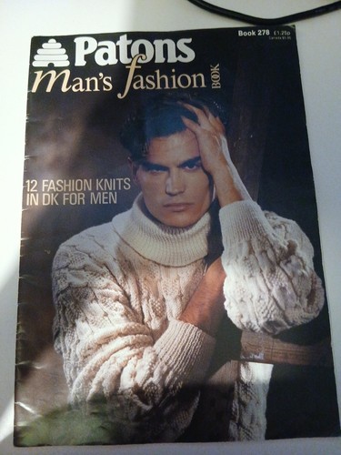 Patons man fashion - man's, book
