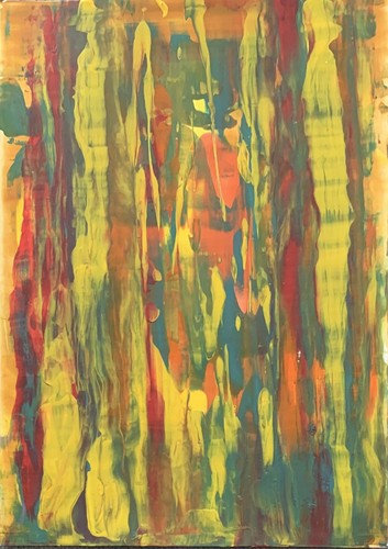 Original textured abstract - original,