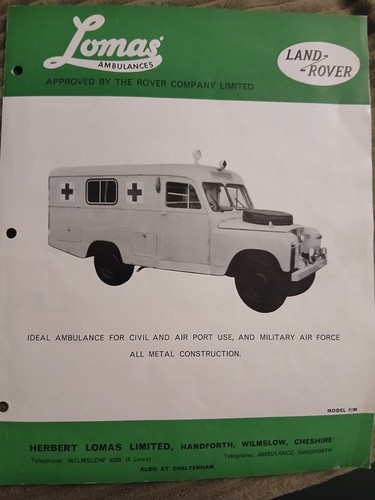 Land rover ambulance - land,