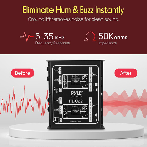 Passive box audio hum - passive,