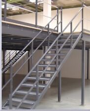 New Mezzanine Floor Staircase Mezz Floor Used Mezz Floor Steel Staircase