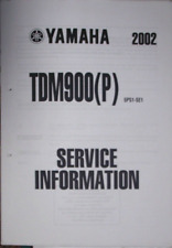 YAMAHA TDM900(P) SERVICE