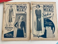 Vintage 1933 Woman's Weekly