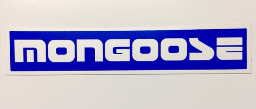 Mongoose decal old school - -,