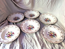 6 Bowls Mid 20th  Century