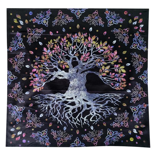 Altar cloth tree life tarot - of,