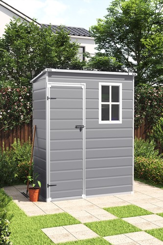 Garden storage shed with - garden,