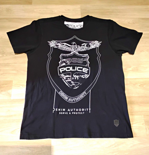 883 police men black graphic - men's,
