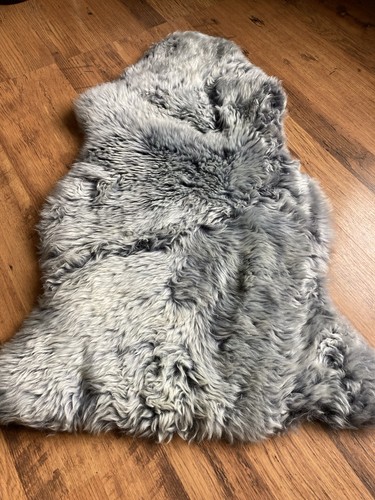 Made com chunky sheepskin - sheepskin, grey