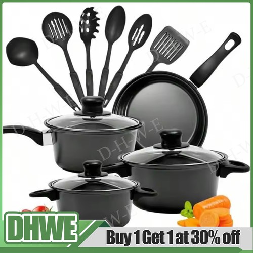 13pcs cookware set pan pot - cookware,