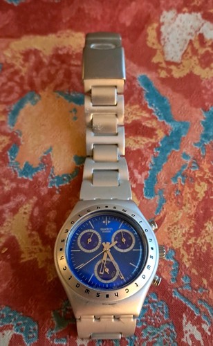 Vintage swatch irony aluminum - irony,