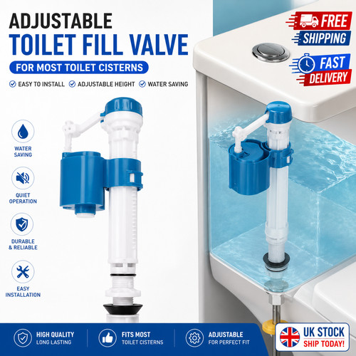 Toilet cistern valve - toilet,
