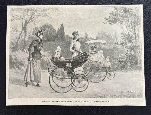 Four antique advertisements - antique,