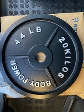 NEW 2 x 20kg Bodypower Olympic