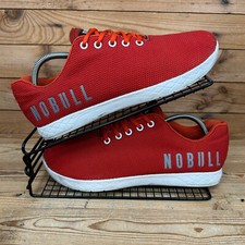 Nobull Trainers Mens Size UK 9 Outwork Burnt Orange Crossfit Gym Flat Shoes