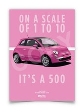 Fiat 500 Barbie Rosa