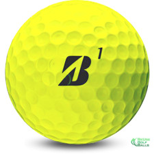 Bridgestone Tour B Golf Balls Yellow - 12 Pack Grade A Best Lake Balls FREE P&P