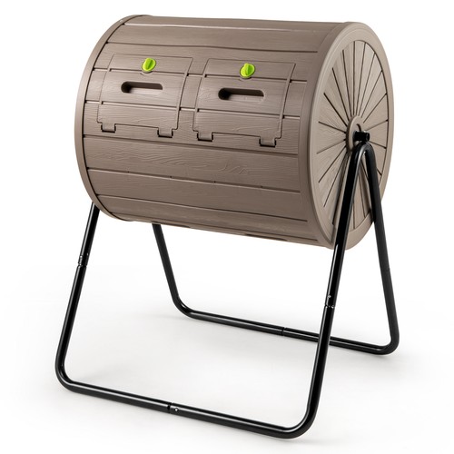 Costway compost tumbler 142l - costway,