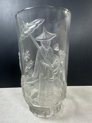 Vintage verlys signed glass - signed,