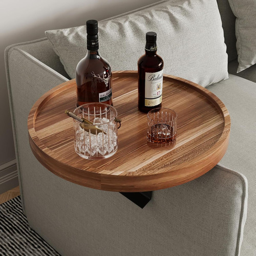 Acacia wood sofa arm - acacia,