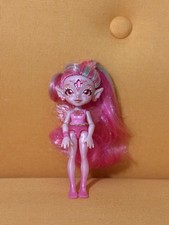 Magic Mixies Pixlings Mini 6.5" Doll Faye The Fairy Pink Strawberry Figurine