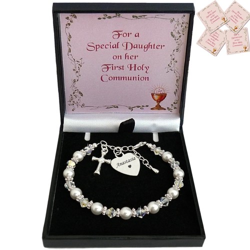 Girls bracelet for first holy - for,