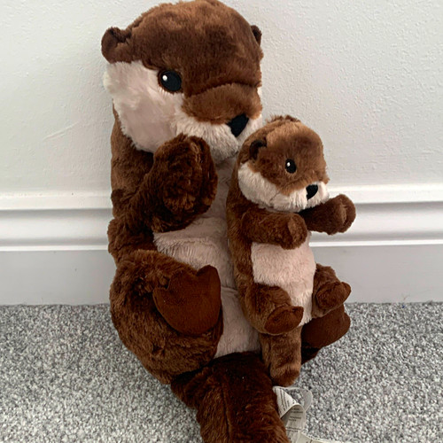 Ikea skogsduva otter plush - ikea,