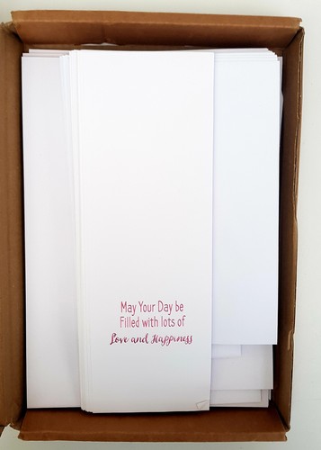 Kanban foiled insert and - insert,