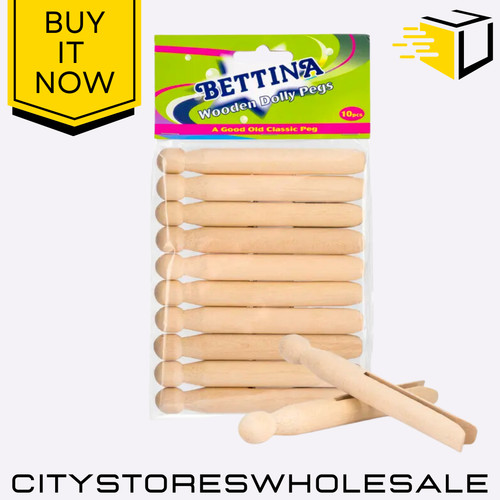 Bettina wooden dolly pegs - bettina,