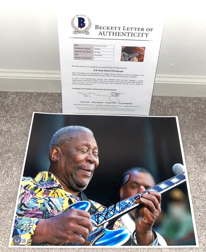 King signed 11x14 - bb,
