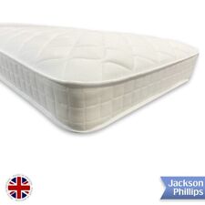 2ft6 Mattress Kids Caravan Campervan Motorhome Memory Foam and Spring Cream Wave