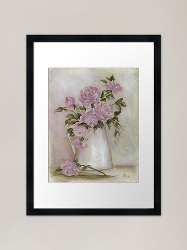 Shabby chic pastel - pastel, in