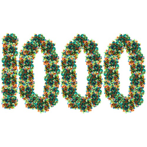 Plastic bingo chips set - plastic,