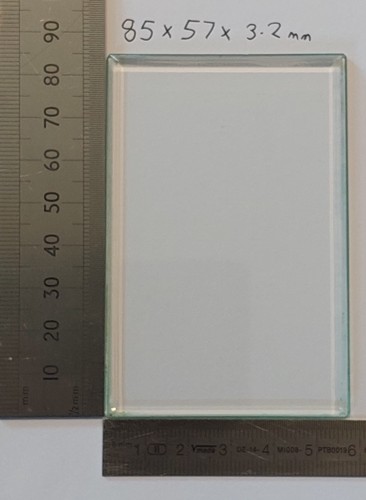 Bevelled glass for - glass, antique